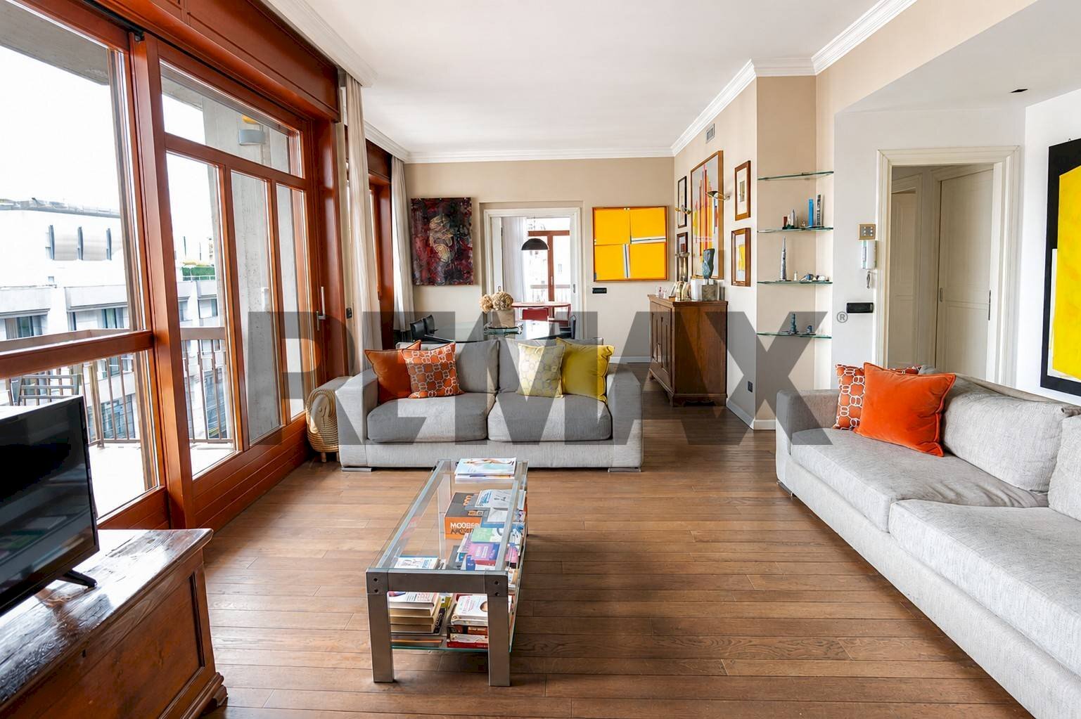 Soggiorno - Quadrilocale Via Giorgio E Guido Paglia
26, Bergamo - foto 2