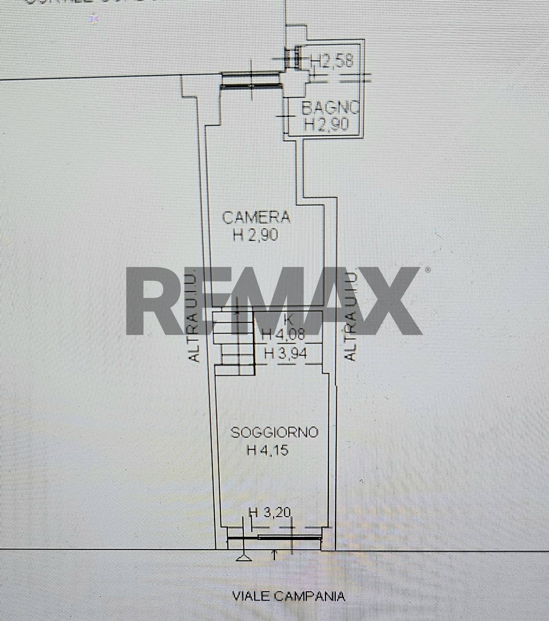 Pianta 2D - Bilocale Viale Campania
 
29, Milano - planimetria 1