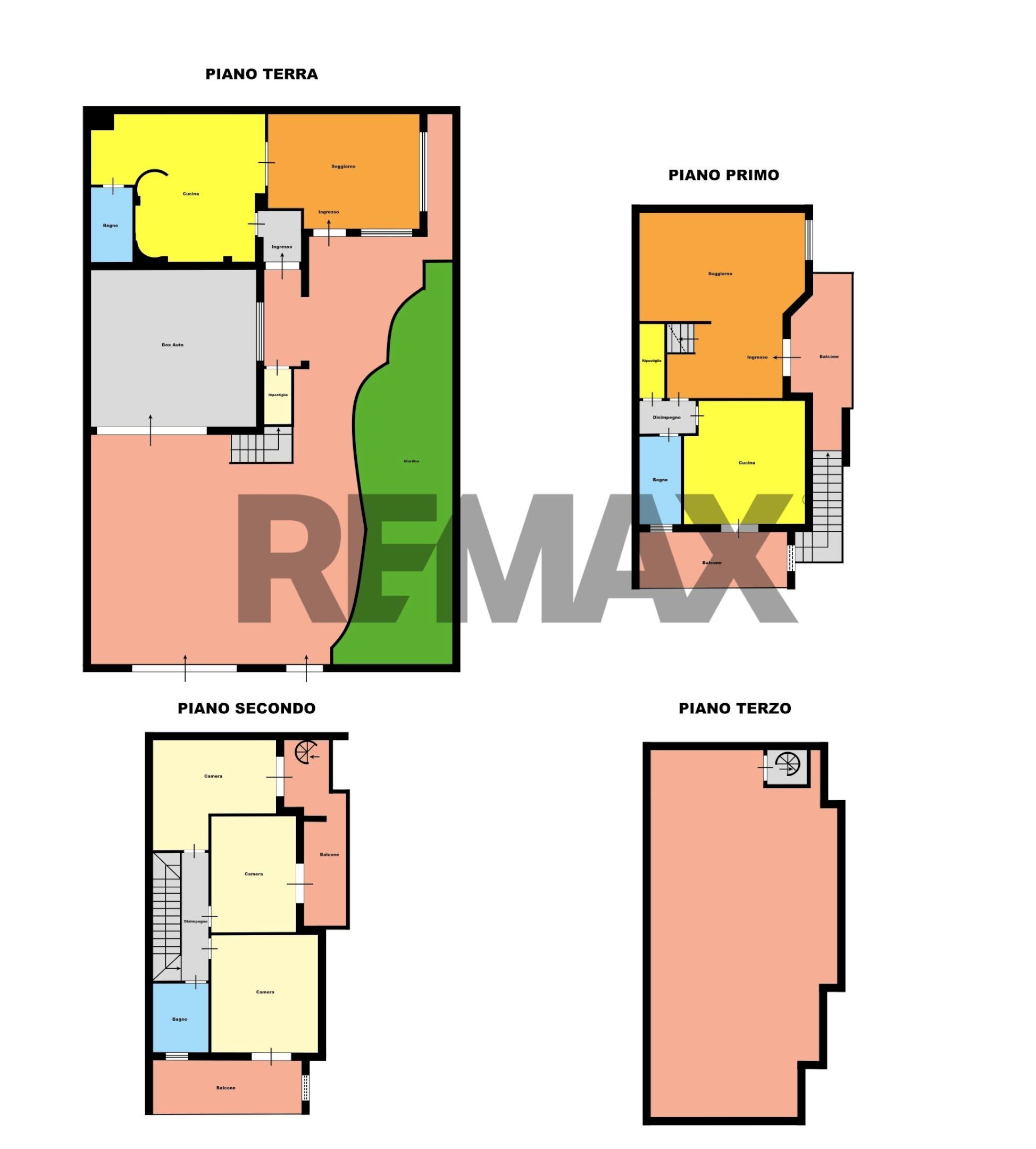 Pianta 2D - Villa TRAVERSA III CESARE PAVESE
 
64, Mugnano di Napoli - floor plans 1