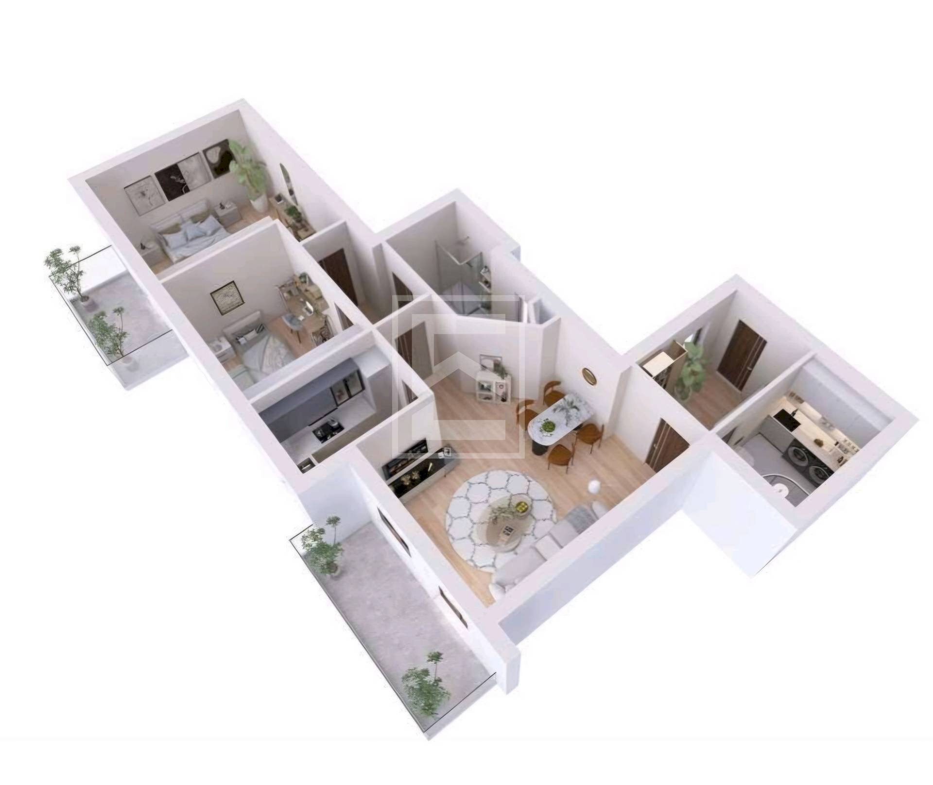 Foto 40 - Three-room apartment VIA PADANA SUPERIORE
 
14, Mazzano - floor plans 1