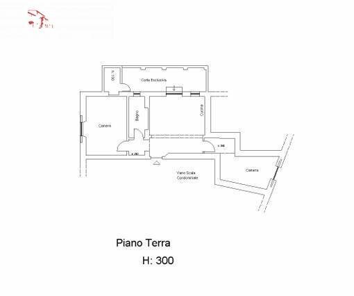 Foto 35 - Trilocale Via Vincenzo Chiarugi
 
10, Firenze - planimetria 1