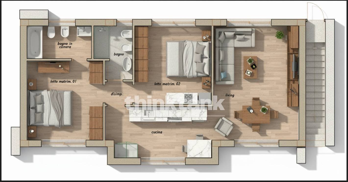 Foto 22 - Villa Puntorio, Pachino - floor plans 1