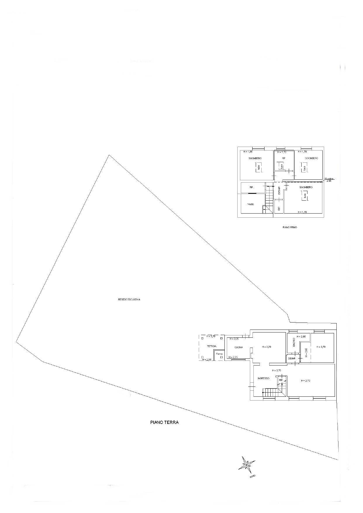 Foto 45 - Semi-detached house Via Giacomo Matteotti, Massarosa - floor plans 1
