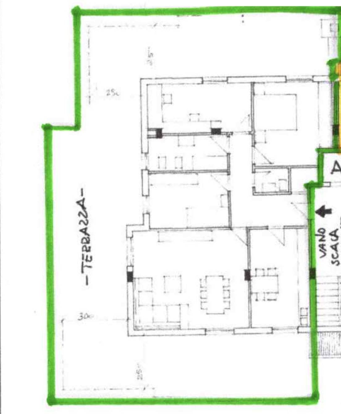 Foto 28 - Attico Via Vecchia Trevigiana
 
101, Conegliano - planimetria 1