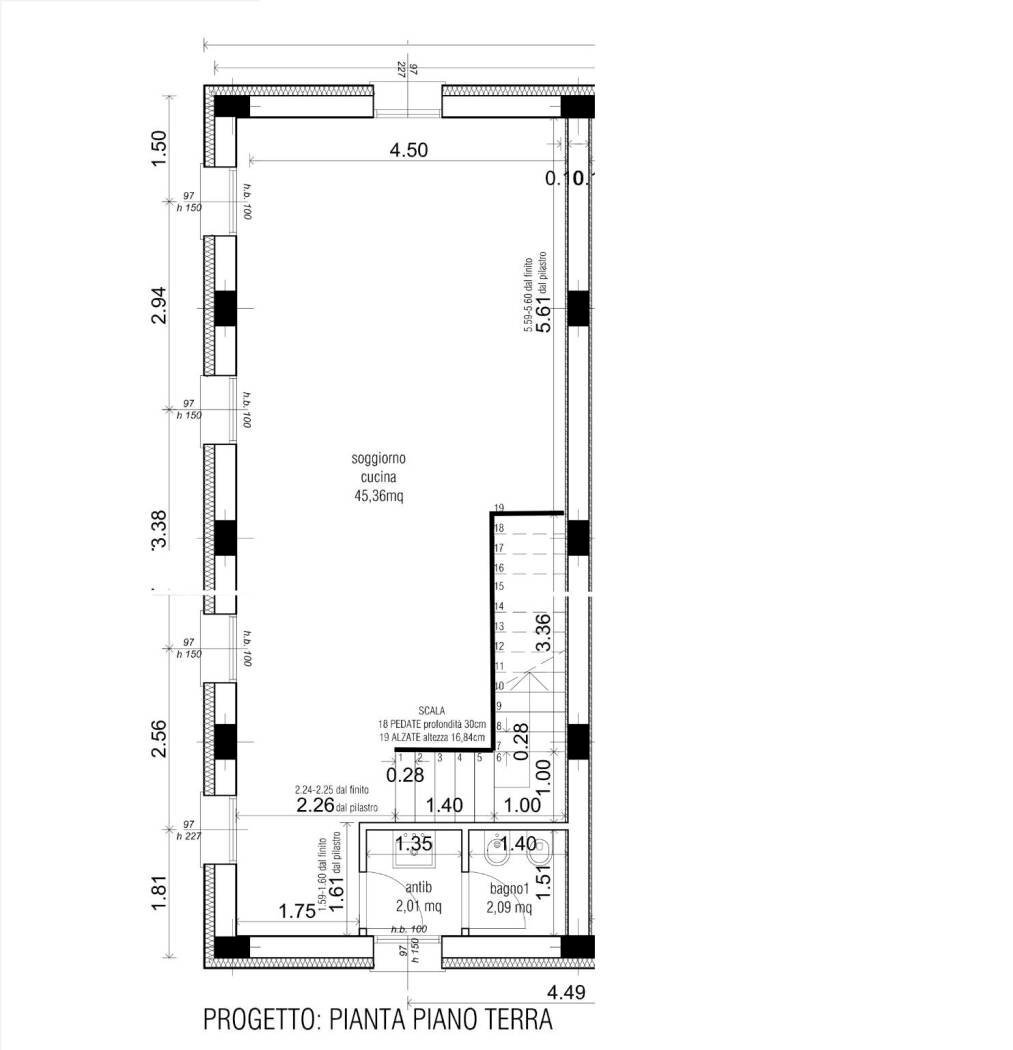 Villa via Rigosa, 12, Bologna (neighborhood Borgo Panigale) - floor plans 1