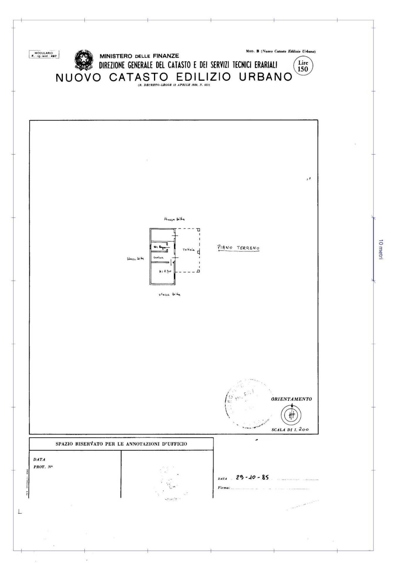 Foto 15 - Casa indipendente Regione Rapalline, Albenga - planimetria 1