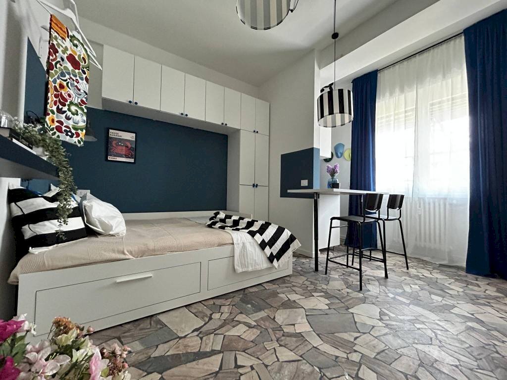 Camera da letto - One-room apartment viale Carlo Espinasse, 104, Milano (neighborhood Villapizzone) - photo 2