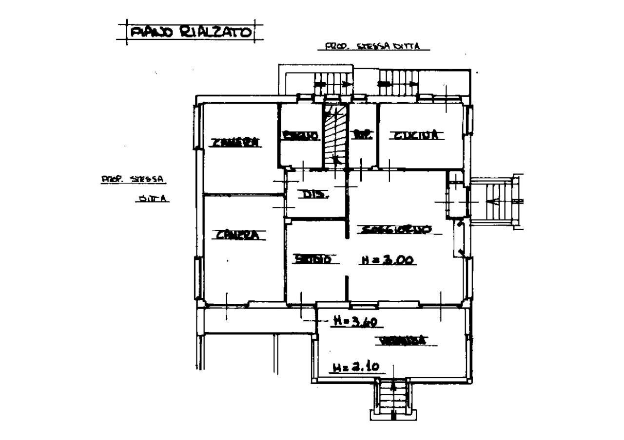 Piano Terra_page-0001 - Villa strada dei Boer, 3, Luserna San Giovanni - planimetria 1