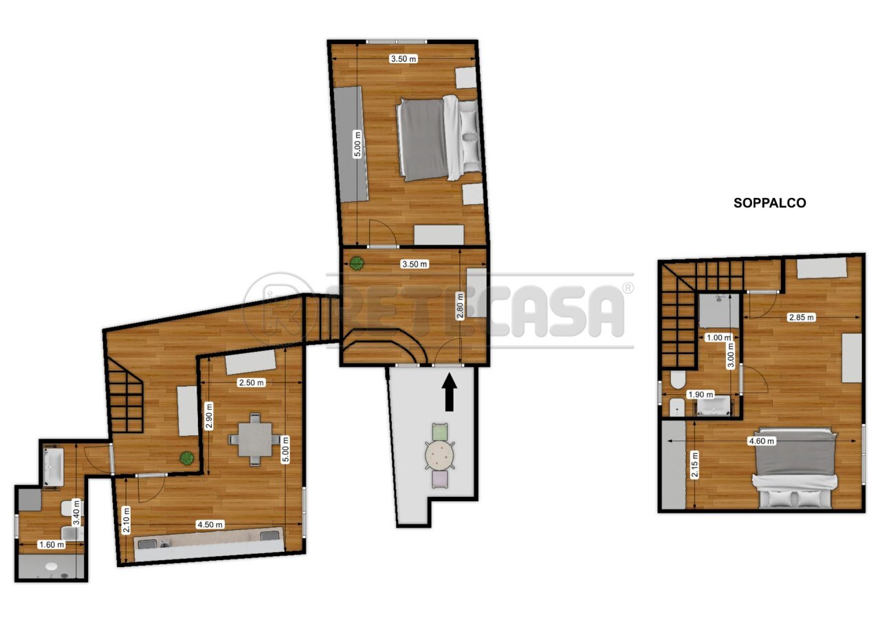 187529281_via_cardinale_d_first_floor_first_design - Appartamento Via Cardinale Dell'Olio 43, Bisceglie - planimetria 1