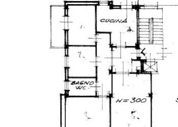 PLANIMETRIA APPARTAMENTO - Appartamento Viale Cassa di Risparmio 37, Livorno - foto 1