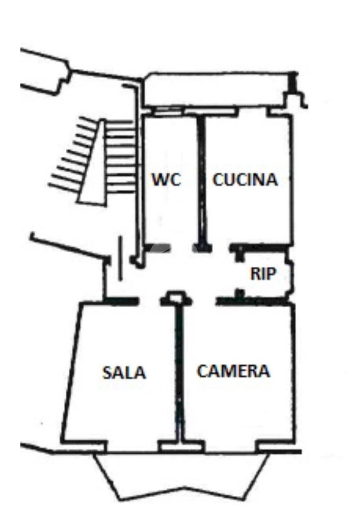 Three-room apartment Via Torino, Ivrea - floor plans 1
