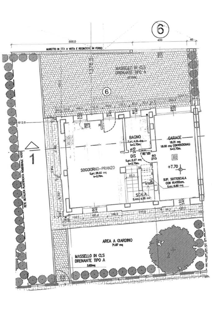 Porzione di casa Via Berlinguer, Valsamoggia - planimetria 1