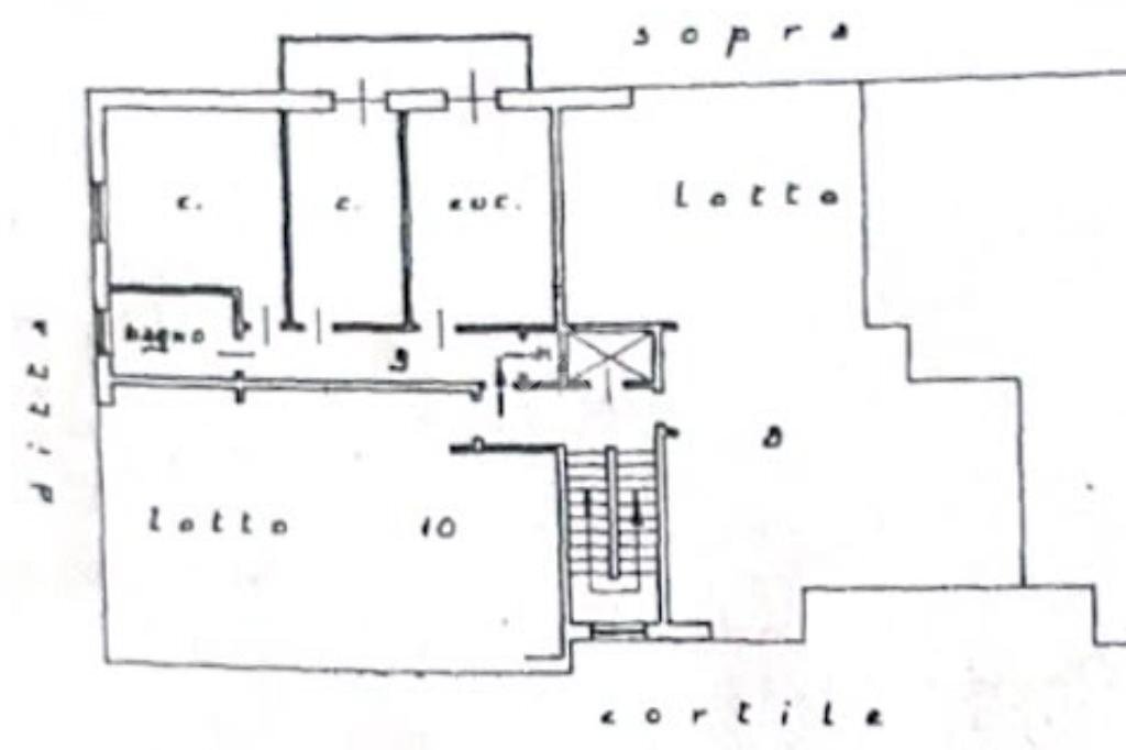 Three-room apartment Via Carmagnola, Poirino - floor plans 1