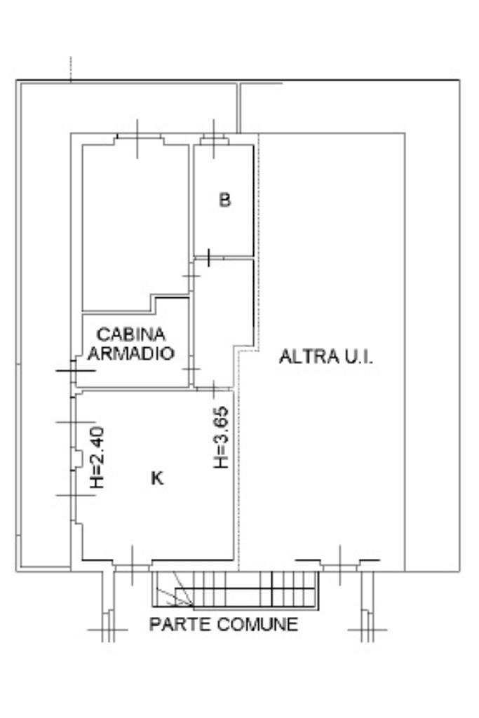Bilocale Via Giovanni Pascoli, Corbetta - planimetria 1