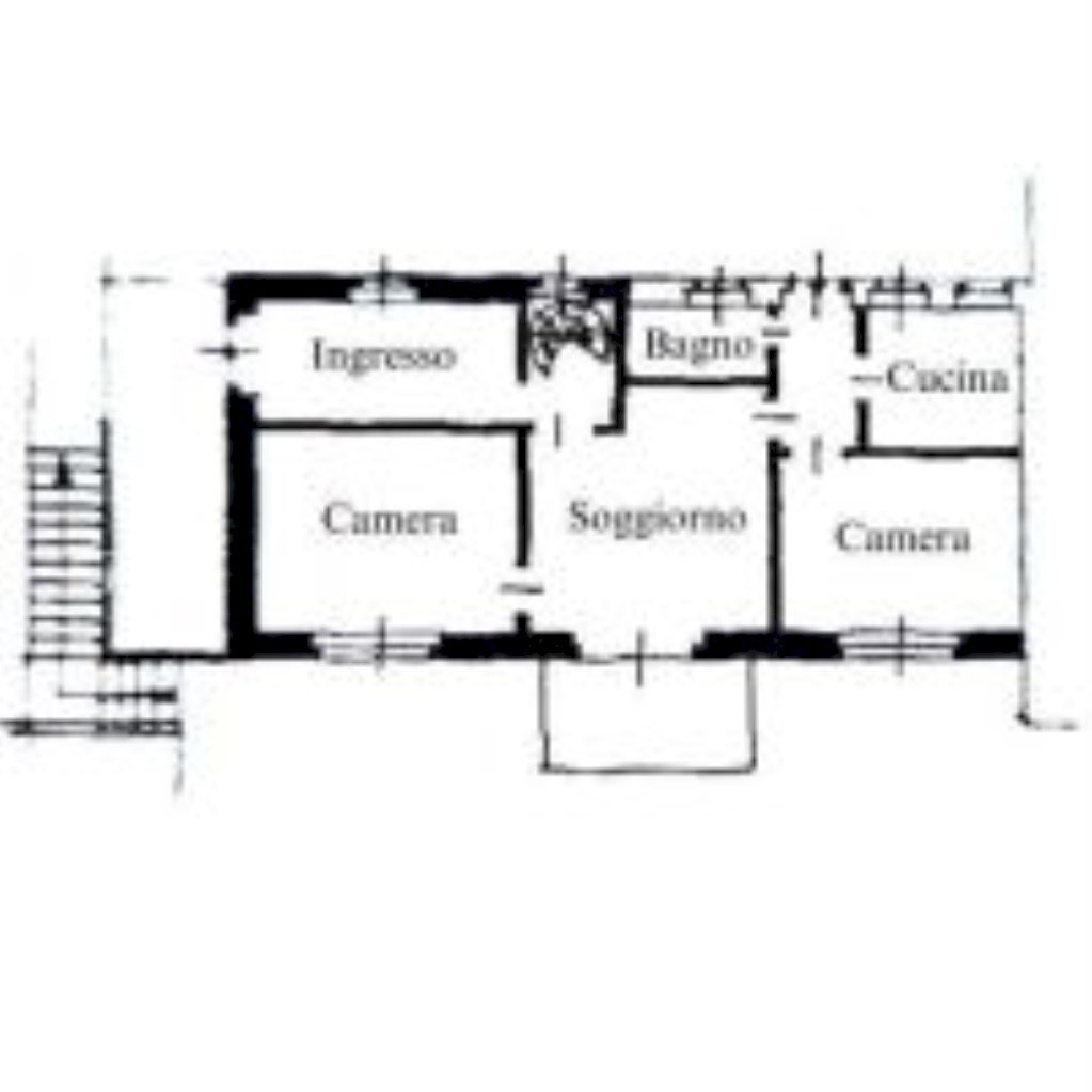 Villa Bifamiliare Corso Chieri, 29/7, Torino (zona Madonna del Pilone) - planimetria 1