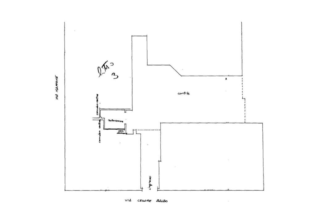Box Via Balbo, Torino (neighborhood Vanchiglia) - floor plans 1
