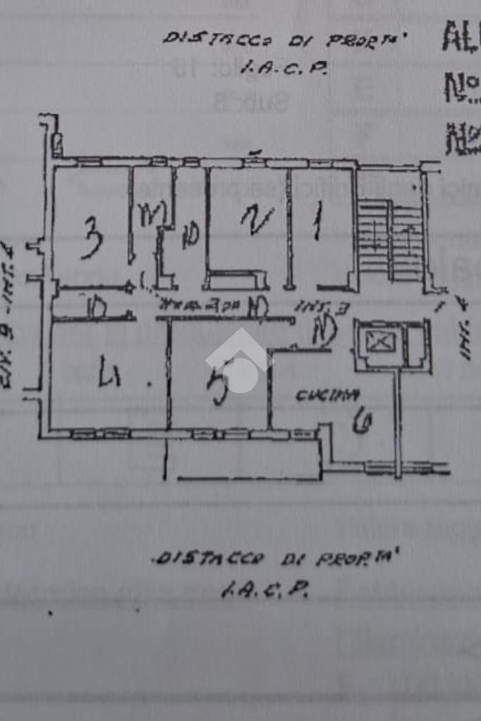 Appartamento Via delle Vigne, Mele - planimetria 1