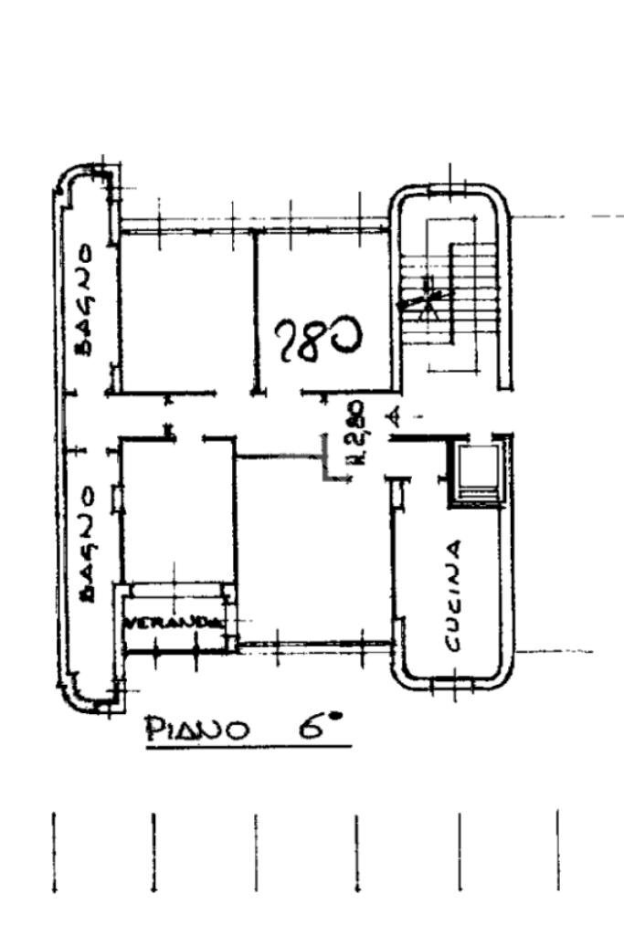 Appartamento Via Wolfgang Goethe, Bologna (zona Corticella) - planimetria 1
