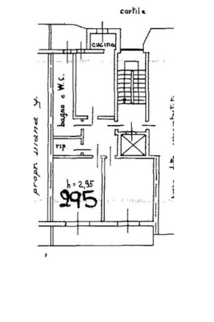 Three-room apartment Via olevano, Grugliasco - floor plans 1