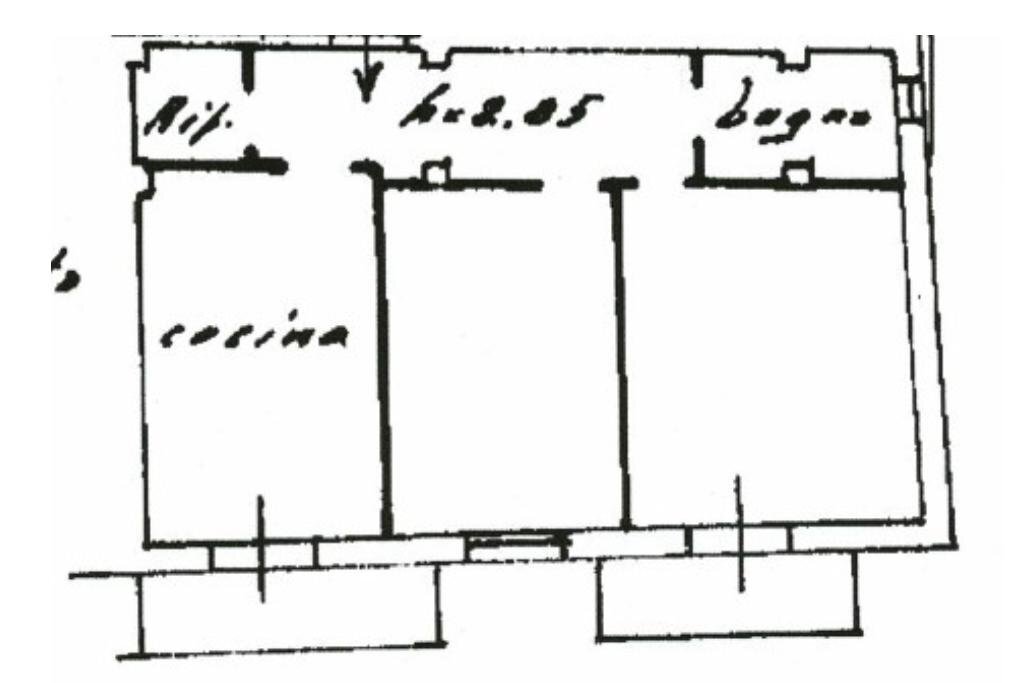 Trilocale Via Roma, Isola del Cantone - planimetria 1