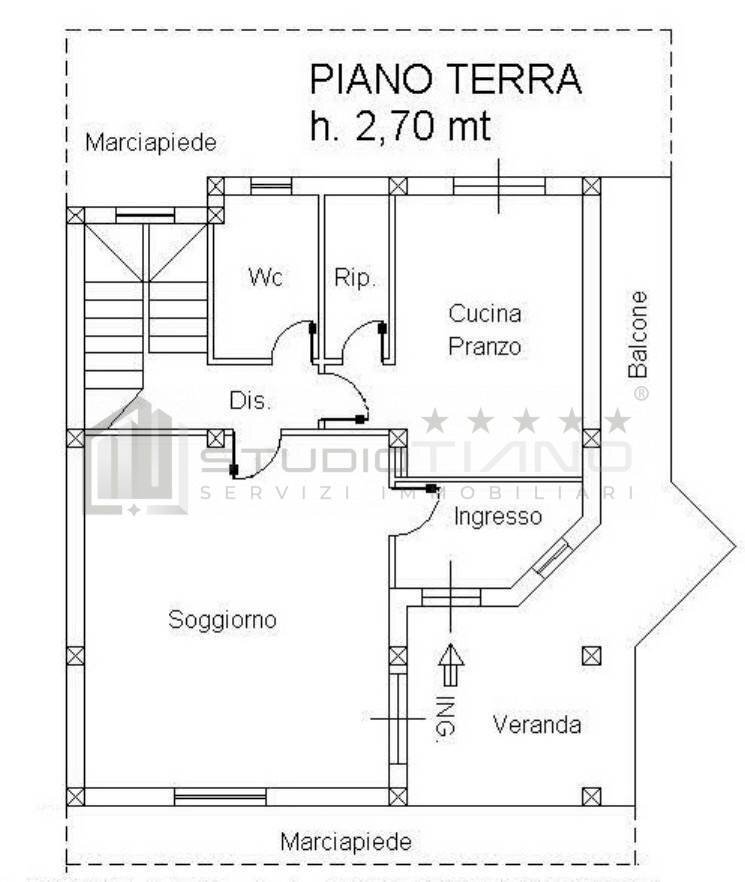 Foto 59 - Casa semi indipendente VIA PITAGORA PRIMA TRAVERSA
 
9, San Fili - planimetria 1