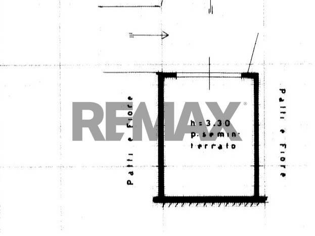 Pianta 2D - Box Via Val Di Mazara
 
41-s1, Palermo - planimetria 1