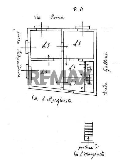 Pianta 2D - Casa semi indipendente Via Santa Margherita
 
5, Paterno - planimetria 1