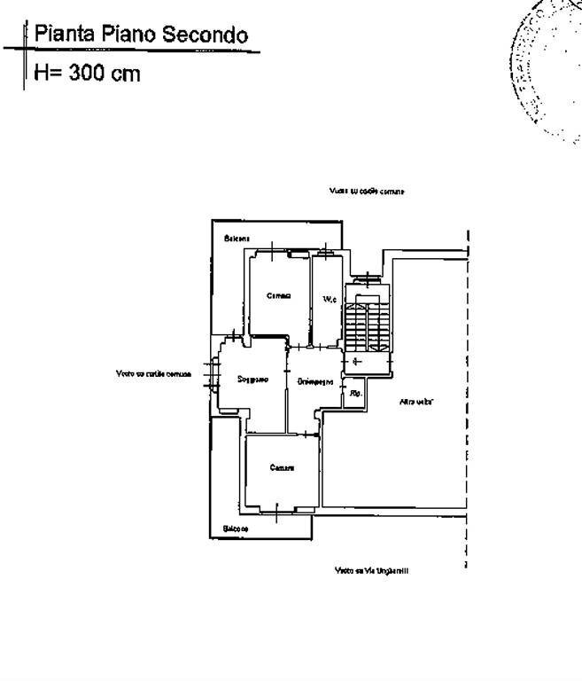 Foto 15 - Three-room apartment Via Ungaretti, Moncalieri - floor plans 1