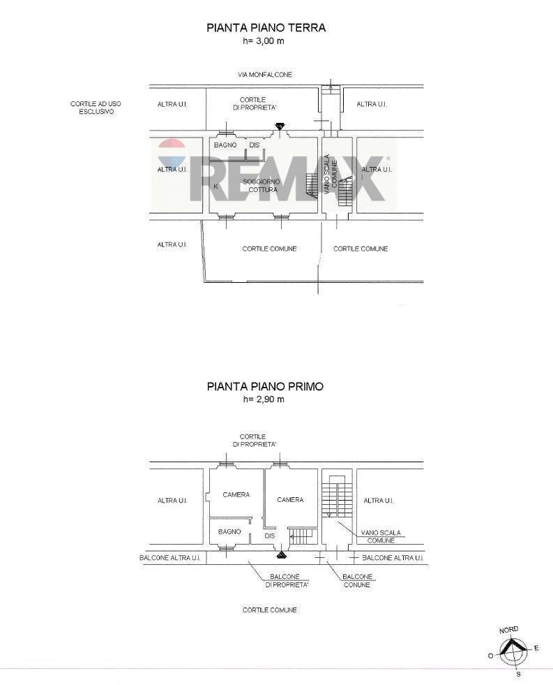 Pianta 2D - Three-room apartment Via Monfalcone
 
26, Monza - floor plans 1