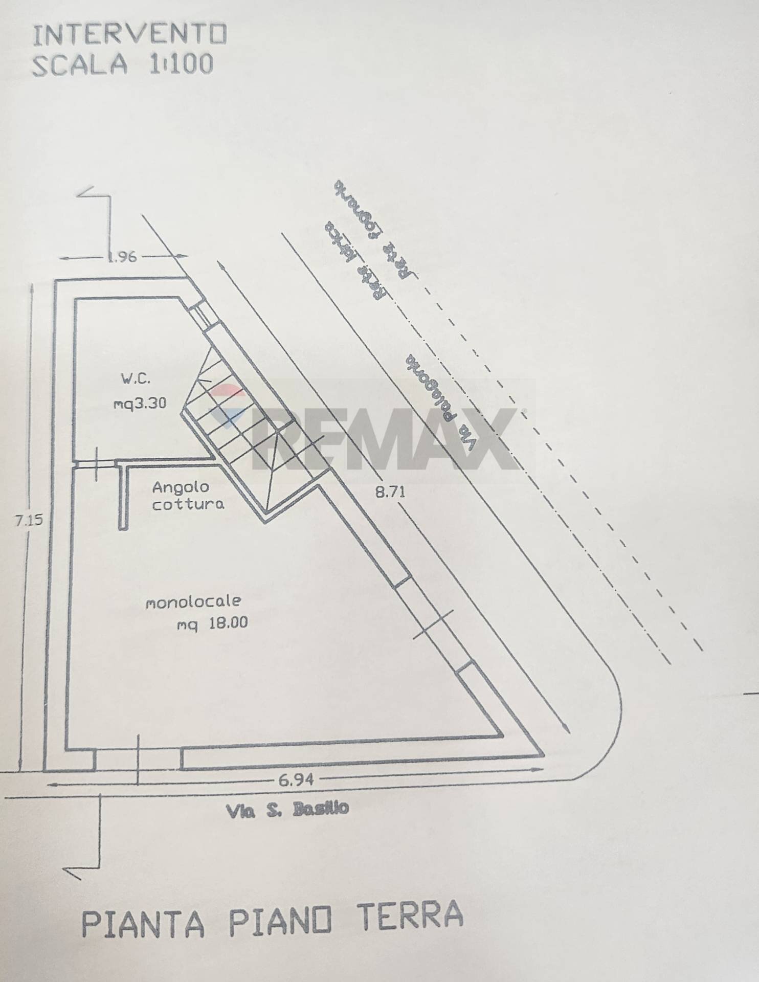 Pianta 2D - Commercial Premises VIA PALAGONIA
 
60, Bagheria - floor plans 1