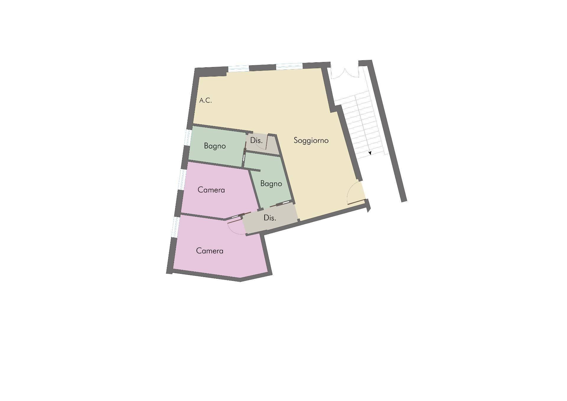 Foto 41 - Three-room apartment Via Giulio Giordano, Collecorvino - floor plans 1