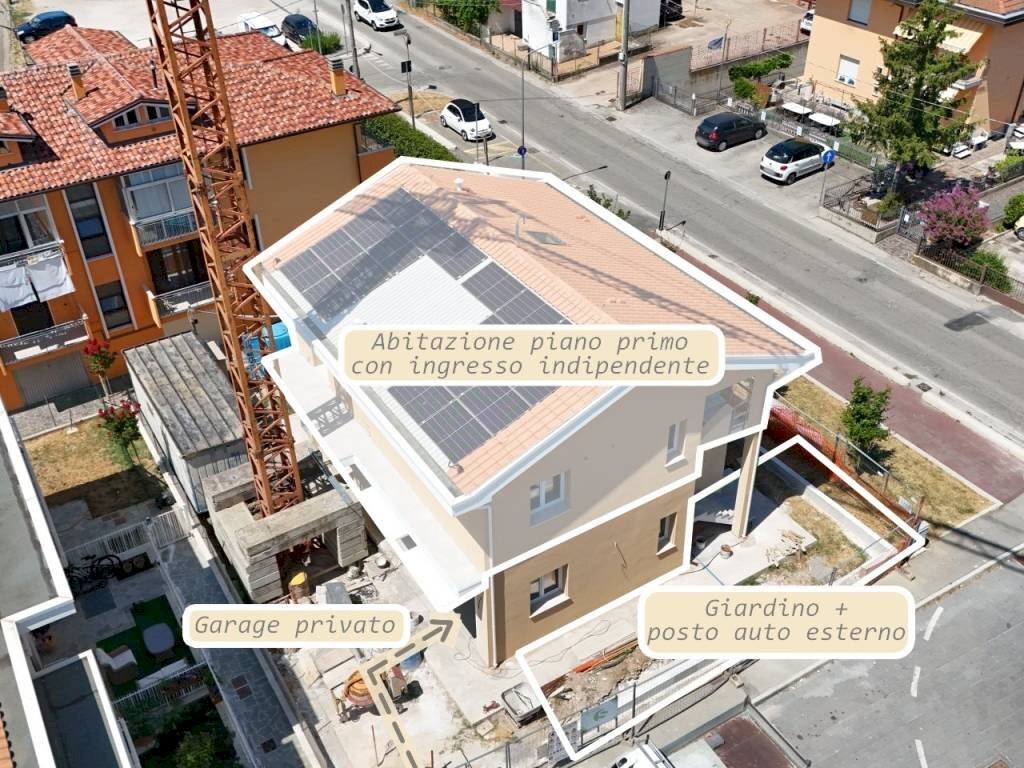 Facciata - Four-room apartment via Tomba, 76, Santarcangelo di Romagna - photo 2
