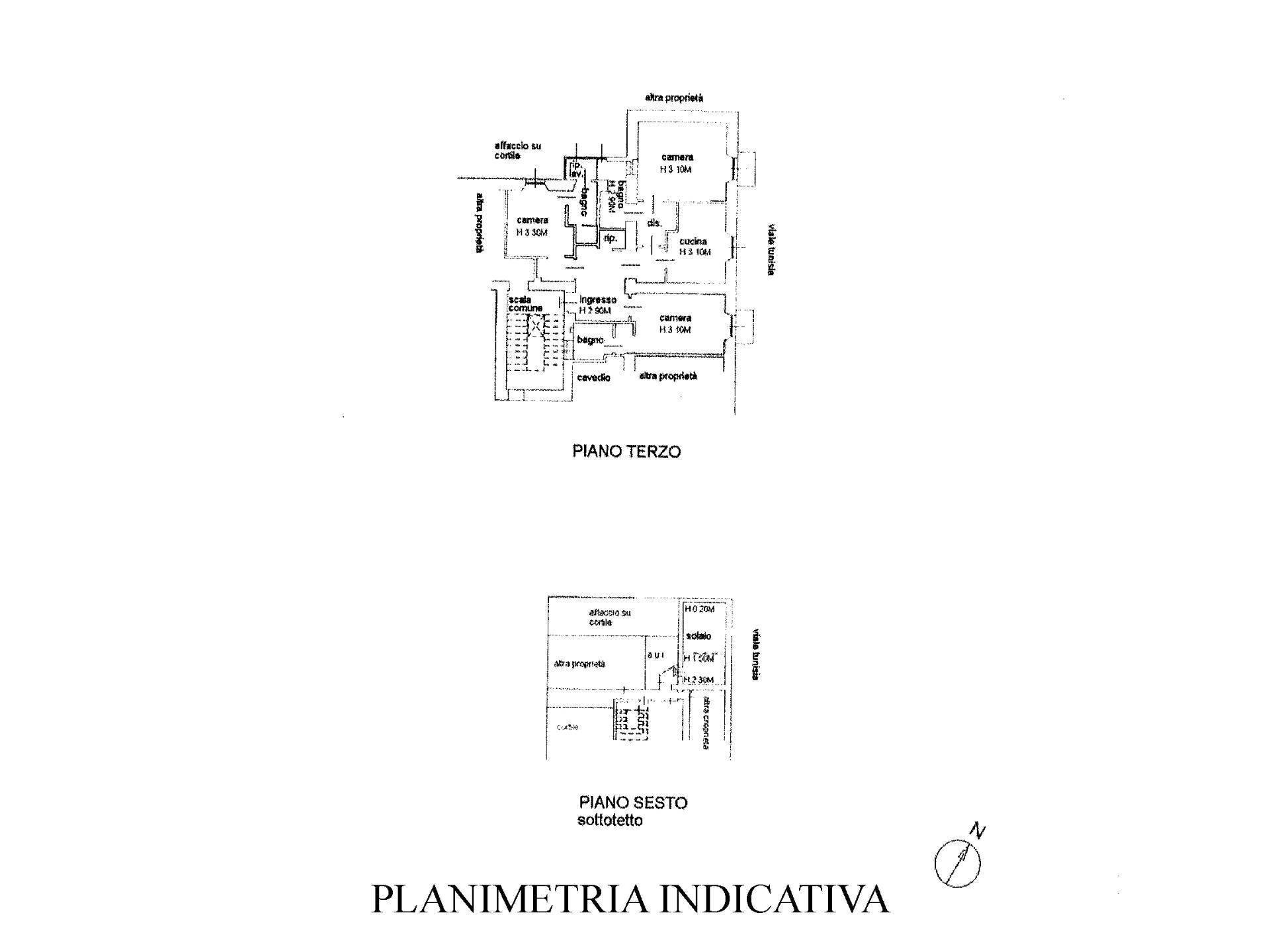 Foto 24 - Four-room apartment Corso Buenos Aires
 
9, Milano - floor plans 1