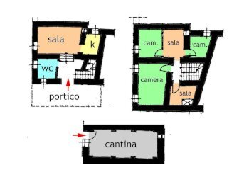 Planimetria - Independent house via Giacomo Matteotti, Borgomaro - photo 27