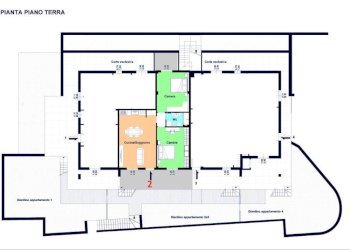 Planimetria - Bilocale via Padre Semeria, 612, Sanremo - foto 17
