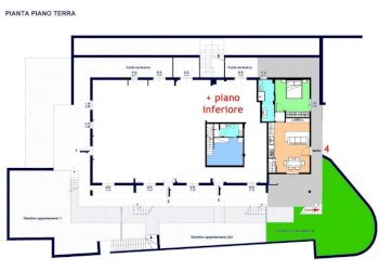 Planimetria - Bilocale via Padre Semeria, 612, Sanremo - foto 19