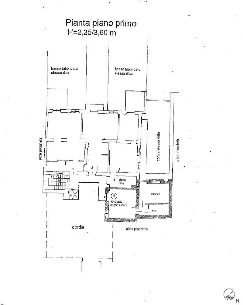 Planimetria - Bilocale via GIOLITTI, 8, Torino (zona Centro) - planimetria 1