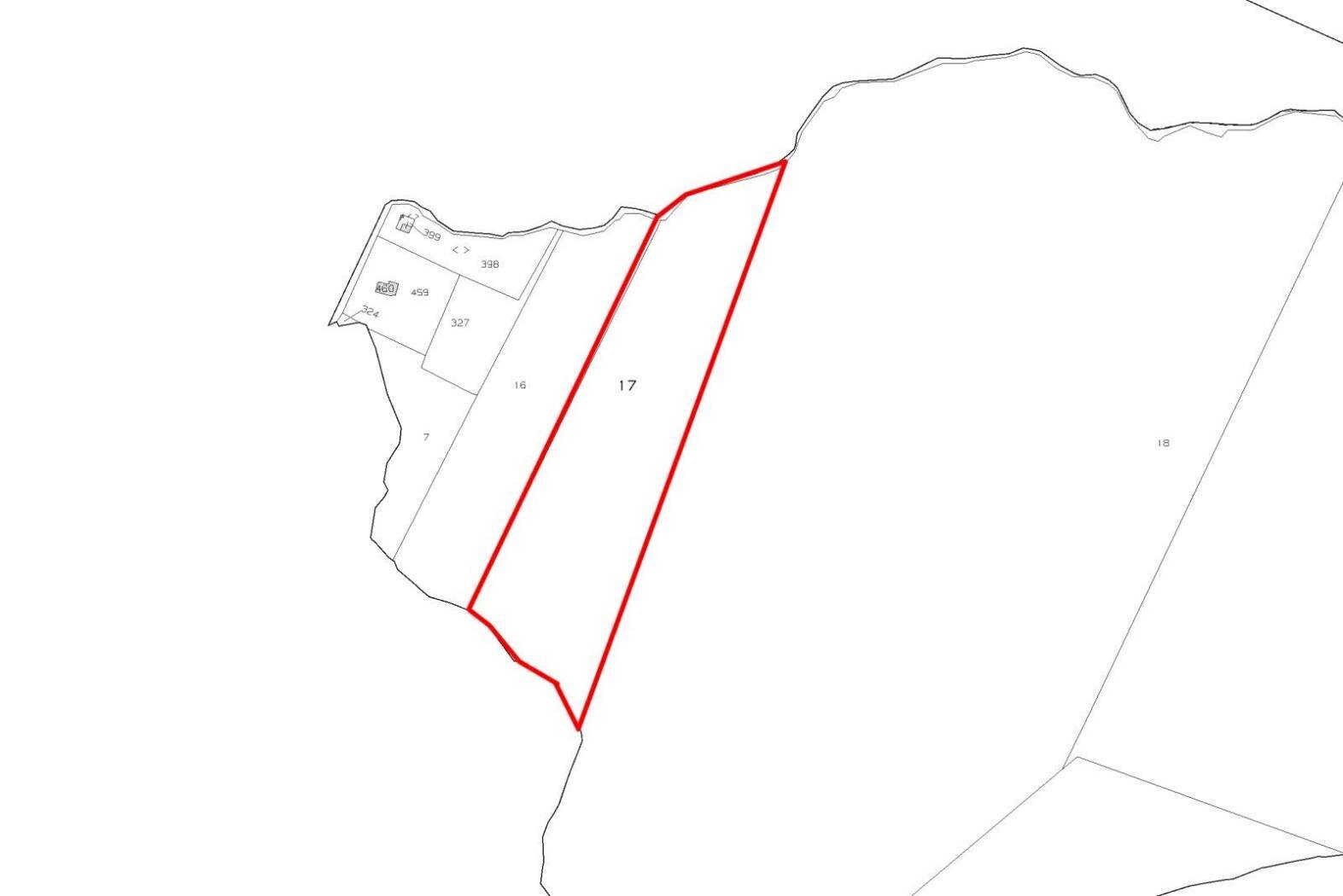 Terreno agricolo via Nicolosi, Belpasso - planimetria 1