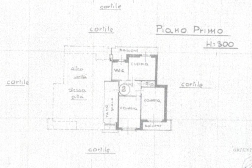 Trilocale Via Giovanni Servino, Bruino - planimetria 1