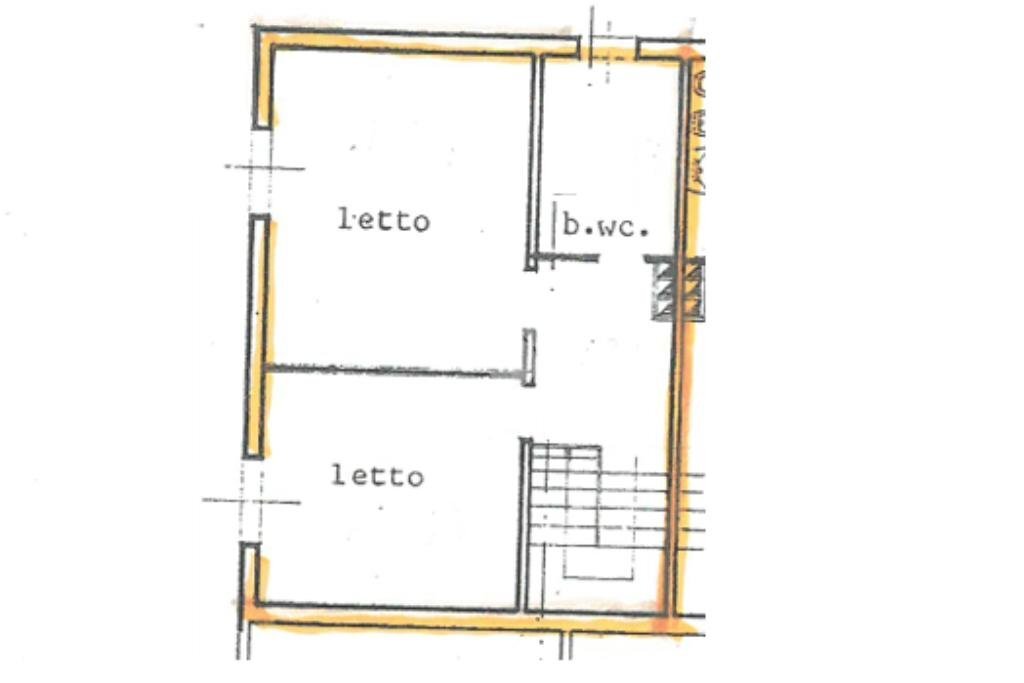 Porzione di casa Via Ferrari, Anzola dell'Emilia - planimetria 1