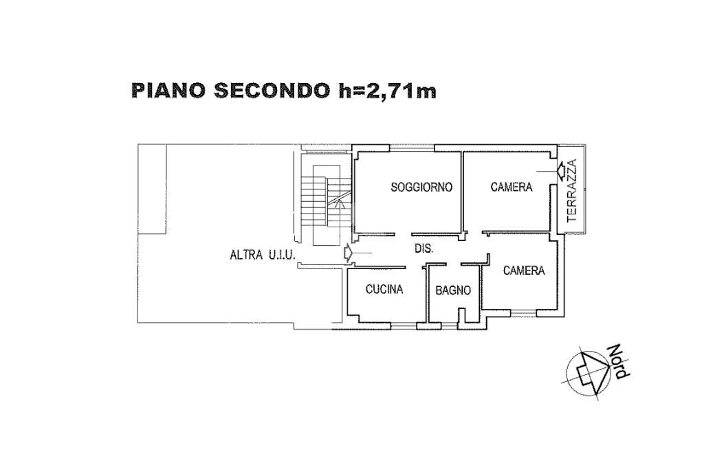 Quadrilocale Via Turati, Calderara di Reno - planimetria 1