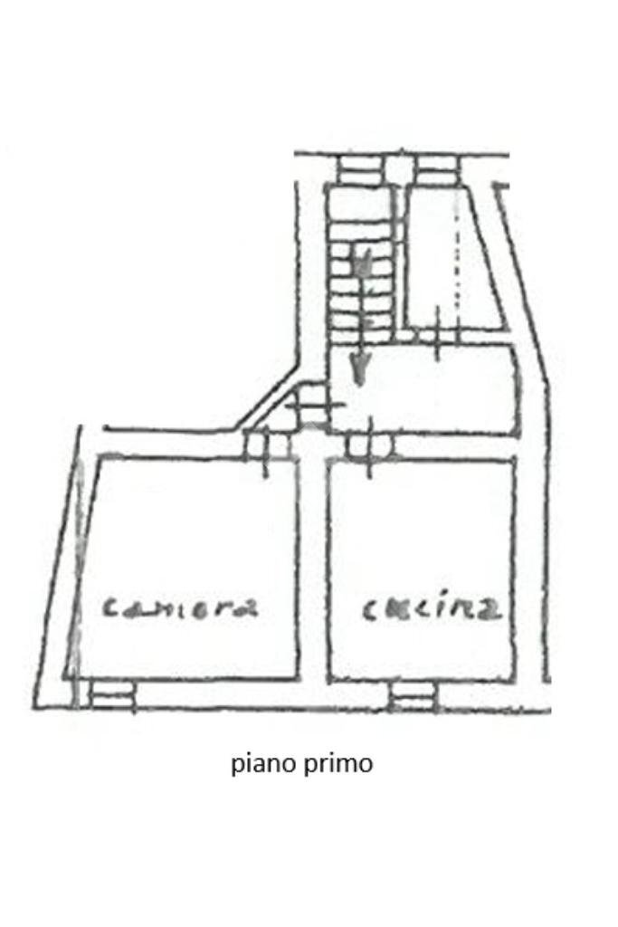 Bilocale Via Roma, Montefiore Conca - planimetria 1