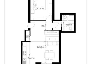 Two-room apartment Via Adria, Grugliasco - photo 25