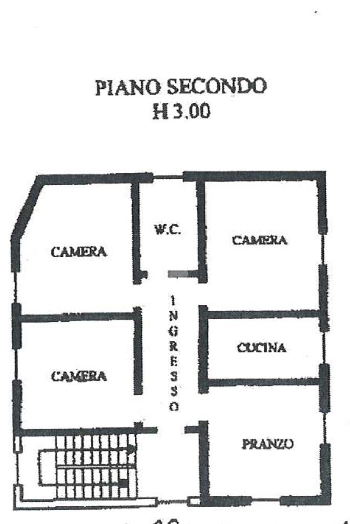 Quadrilocale Via S. Polo, Sassuolo - planimetria 1