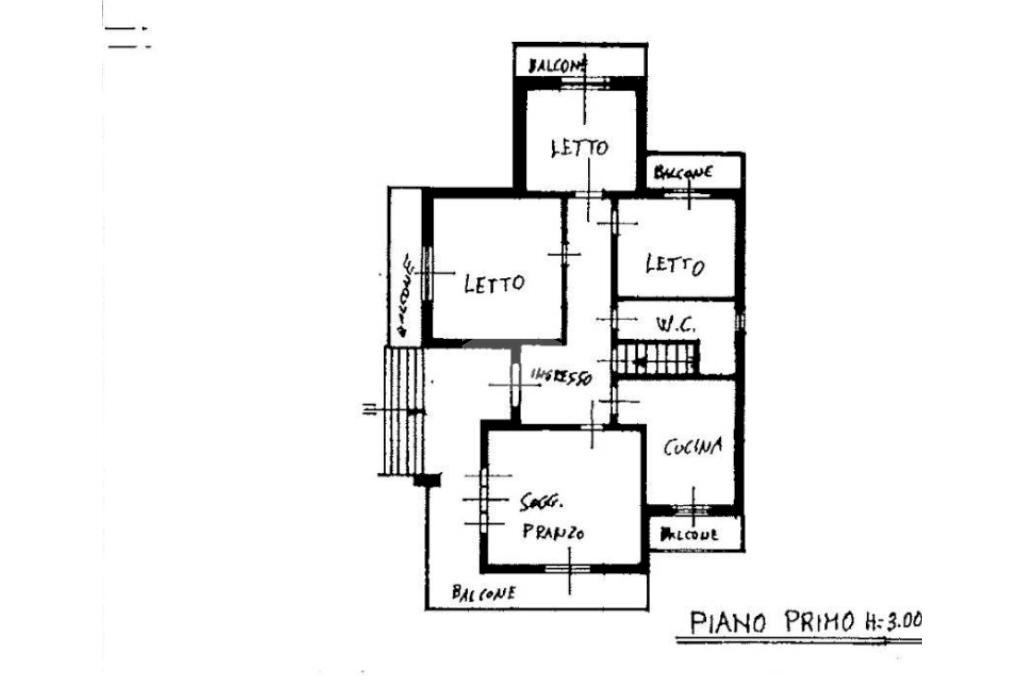 Villa Via puglie, Cervia - planimetria 1