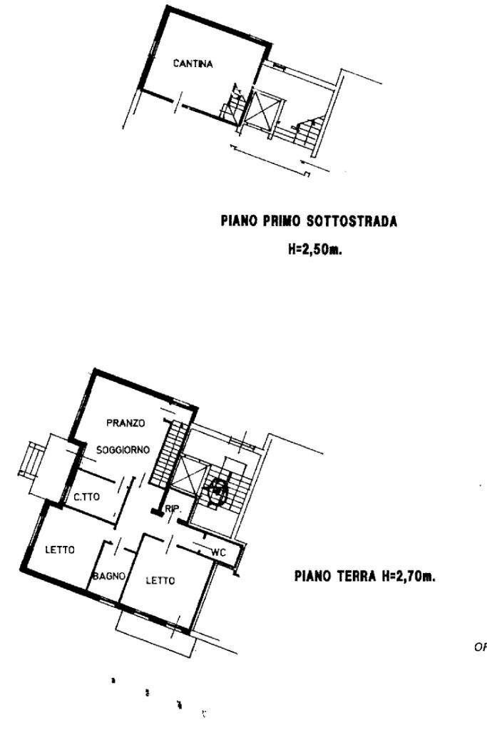 Trilocale Via Pio Donati, Castelnuovo Rangone - planimetria 1
