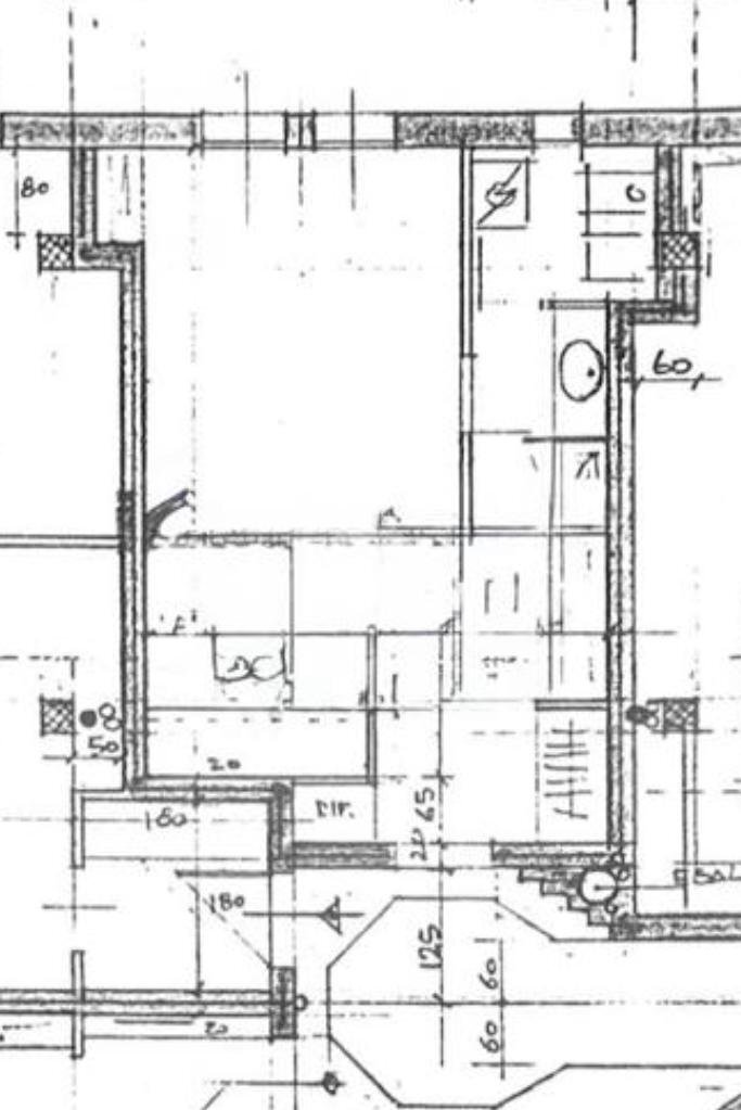 One-room apartment Via Gran Sasso D'Italia, Reggio nell'Emilia - floor plans 1