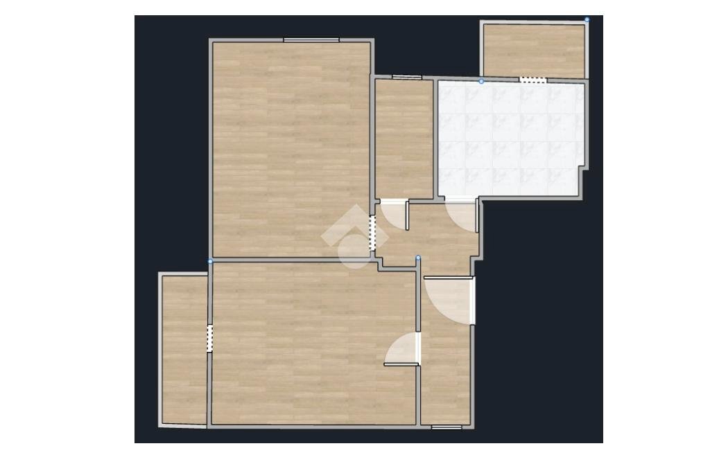 Trilocale Via Fratelli degli Esposti, Forlì - planimetria 1