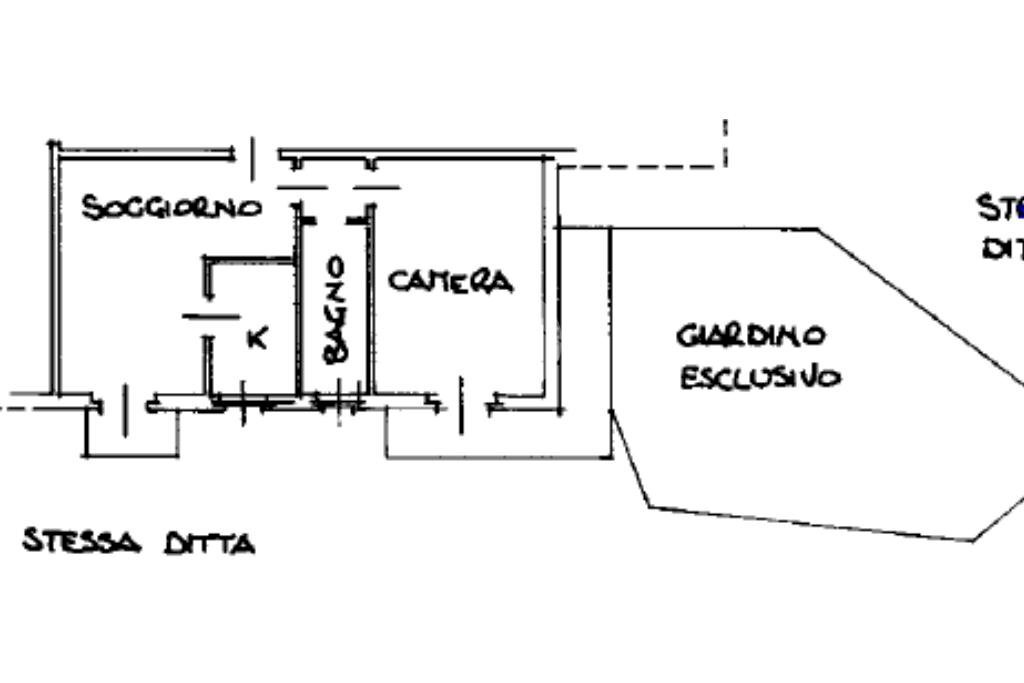 Two-room apartment Via Aldo Carnino, Avigliana - floor plans 1