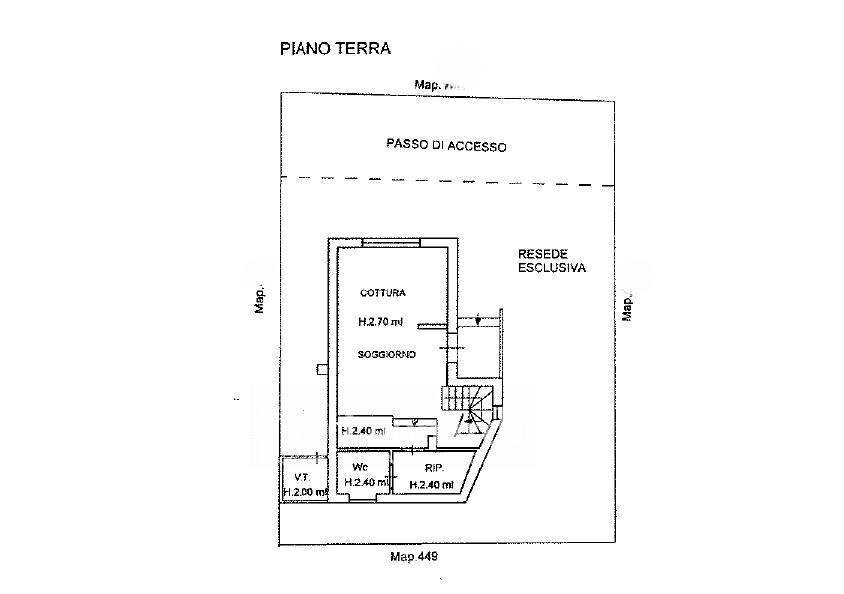 Foto 11 - Independent house VIA FONTANA, Massarosa - floor plans 1